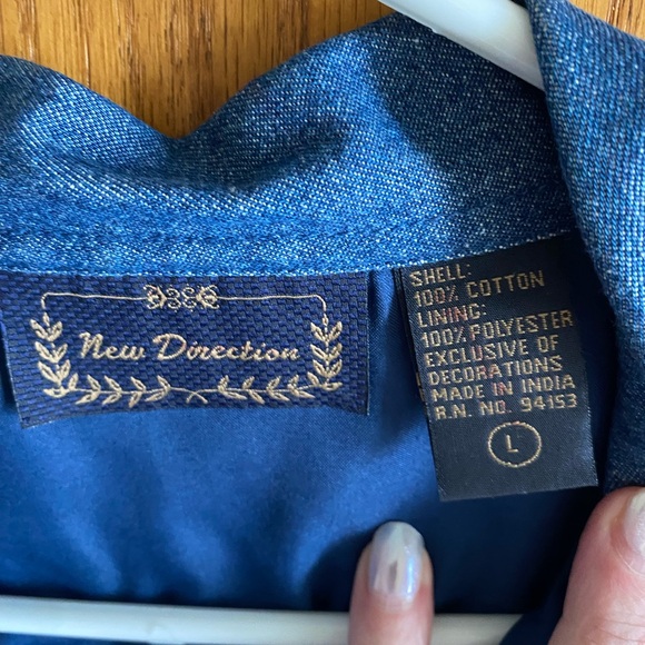 New Direction Embroidered Patchwork Jacket - Picture 3 of 7